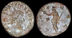 Ancient Coins - Postumus  Antoninianus - PAX AVG - Cologne Mint 