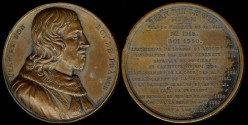 World Coins - 1837 France - Jean le Bon (the good king) engraved by Amedee Durand, from the series "Galerie Numismatique des rois de France" (1836-1839) by Armand Auguste Caque #51