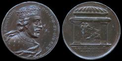 World Coins - 1731 Great Britain – King Edward II by Jean Dassier (From his series “Kings and Queens of England”)