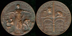 World Coins - 1938 Italy – Reunion of Adriatic Insurance Companies 