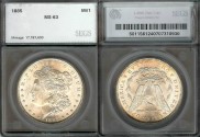 Us Coins - 1885 Morgan Dollar SEGS MS63