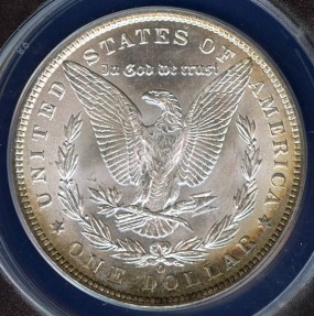 US Coins - 1900o Morgan Dollar ANACS MS62