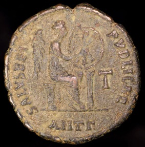 Ancient Coins - Aelia Flacilla Ae3 - SALVS REIPVBLICAE - Antioch Mint
