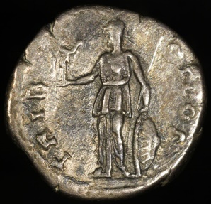 Ancient Coins - Antoninus Pius Denarius - TRIB POT COS - Rome Mint