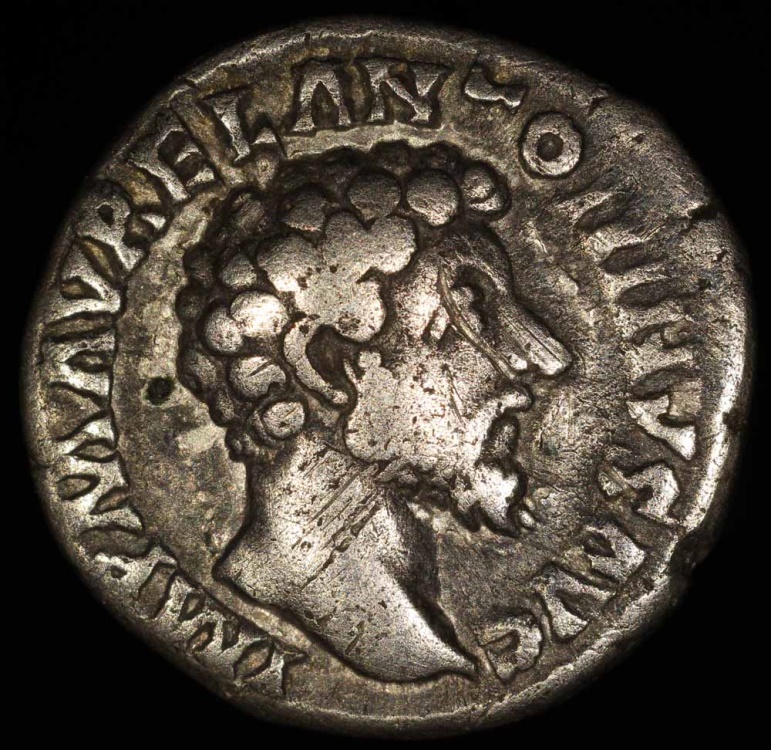 Marcus Aurelius Denarius - PROV DEOR TR P XV COS III - Rome Mint
