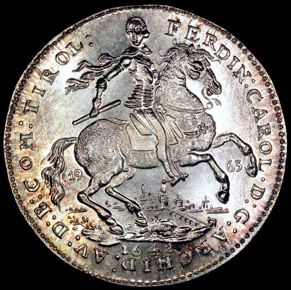 1642 Austria (Vienna) 2 Ducat - Archduke Ferdinand Carol