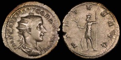 Ancient Coins - Gordian III Antoninianus - VIRTVS AVG - Rome Mint