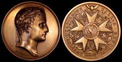World Coins - 1804 France - Napoleon - The Inauguration of the Legion of Honor by Jean-Bertrand Andrieu, Dominique-Vivant Denon and Louis Jaley