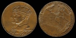 World Coins - 1939 Canada – Royal Visit Medal 