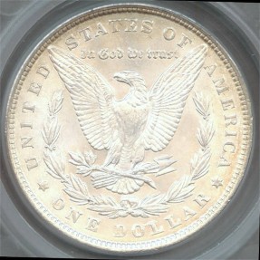 US Coins - 1900 Morgan Dollar SEGS MS62