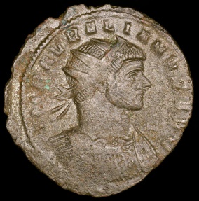 Ancient Coins - Aurelian Antoninianus - FORTVNA REDVX - Milan Mint