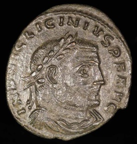Ancient Coins - Licinius I Follis - IOVI CONSERVATORI AVGG NN - Thesalonica Mint
