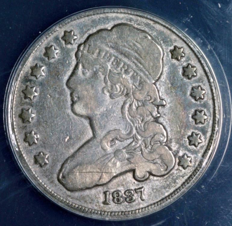 1837 Bust Quarter - ANACS VF25 | Quarters