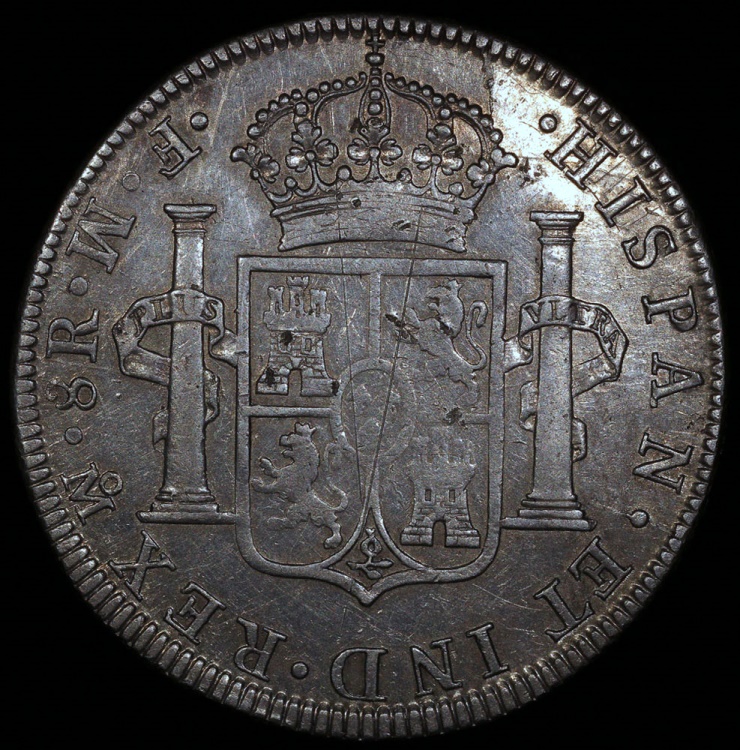 1773 FM Mexico 8 Reales - Carolus III - AU | North & Central