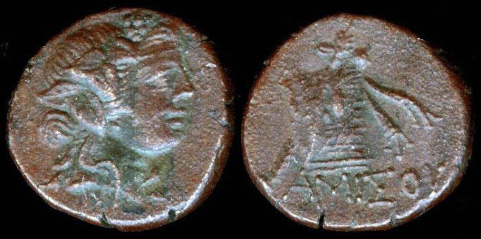 Ancient Coins - PONTOS, Amisos (175-25 BC) Ae22
