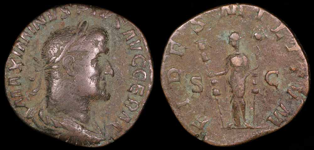 Fides on Roman Coins