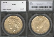 Us Coins - 1926s Peace Dollar SEGS MS62