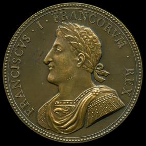 World Coins - 1515 France - François I Defeat of the Swiss and Venetians at the Battle of Marignan by Alexandre Olivier and Pierre Regnier