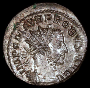 Ancient Coins - Probus Antoninianus - FIDES MILITVM - Lugdunum Mint 