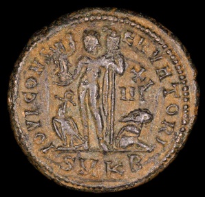 Ancient Coins - Licinius I Follis - IOVI CONSERVATORI - Cyzicus Mint