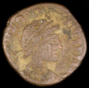 Ancient Coins - Arcadius Ae4 - SALVS REIPVBLICAE