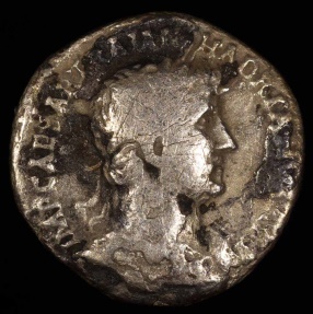 Ancient Coins - Hadrian Denarius - PM TRP COS III - Rome