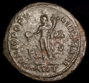 Ancient Coins - Constantius I Follis - GENIO POPVLI ROMANI - Antioch Mint