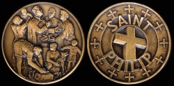 World Coins - 1972 US: Saint Philip the Apostle