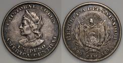 Foreign Coin Very Fine Lot Of 3 1988 El Salvador 1 Colon Christopher Columbus