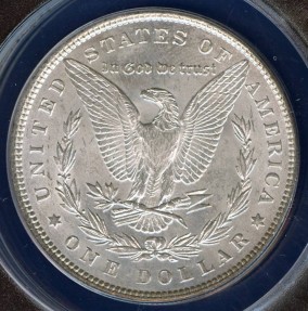 US Coins - 1896 Morgan Dollar ANACS MS62