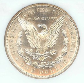 US Coins - 1881s Morgan Dollar NGC MS64