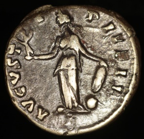 Faustina Ii Denarius - Avgvsti Pii Fil - Rome Mint 