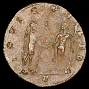 Ancient Coins - Aurelian Antoninianus - IOVI CONSERVATORI AVG - Rome Mint 
