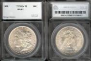 Us Coins - 1878 Morgan Dollar (7TF/R78) SEGS MS63
