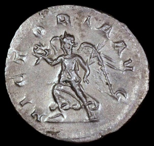 Ancient Coins - Trajan Decius Antoninianus - VICTORIA AVG - Rome Mint