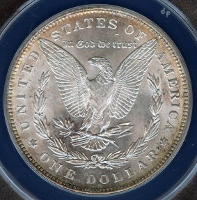 US Coins - 1889 Morgan Dollar ANACS MS64