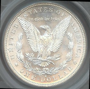 US Coins - 1882s Morgan Dollar SEGS MS64