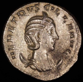 Ancient Coins - Herennia Etruscilla Antoninianus - PVDICITA AVG - Rome Mint