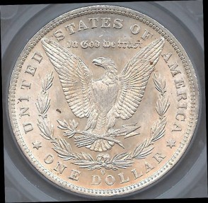 US Coins - 1884o Morgan Dollar SEGS MS63