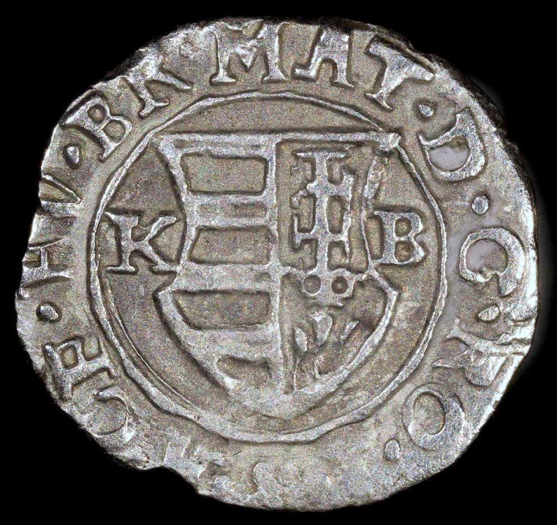 1616 KB Hungary 1 Denar - Mathias II - AU Silver | European Coins
