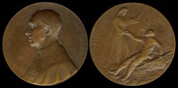 World Coins - 1914 Belgium - National Hommage to Cardinal Mercier 