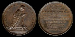 World Coins - 1852 France - Bishop of Soissons