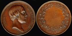 World Coins - 1842 France - Henri de France Marriage Medal by Raymond Gayrard 