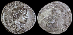 Ancient Coins - Severus Alexander  Denarius - SALVS PVBLICA - Rome Mint 