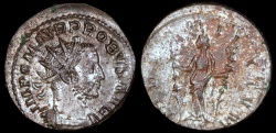 Ancient Coins - Probus Antoninianus - FIDES MILITVM - Lugdunum Mint 