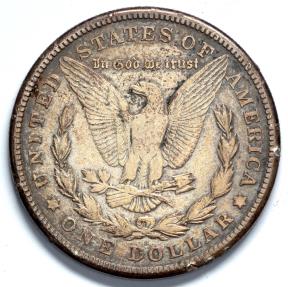 US Coins - 1921 S Morgan Dollar - XF - Silver