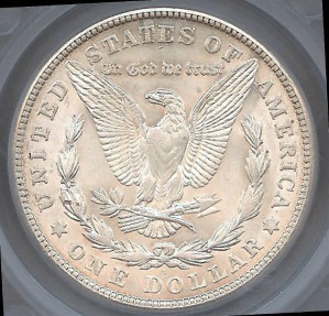 US Coins - 1921 S Morgan Dollar (Dot Above 
