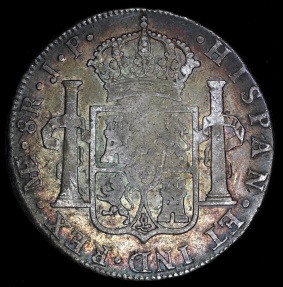 World Coins - 1807 LIMAE-JP Peru 8 Real - Carolus IIII - XF