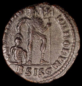 Ancient Coins - Valens Ae3 - GLORIA ROMANORVM - Siscia Mint