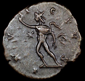 Ancient Coins - Victorinus Antoninianus - INVICTVS - Cologne Mint